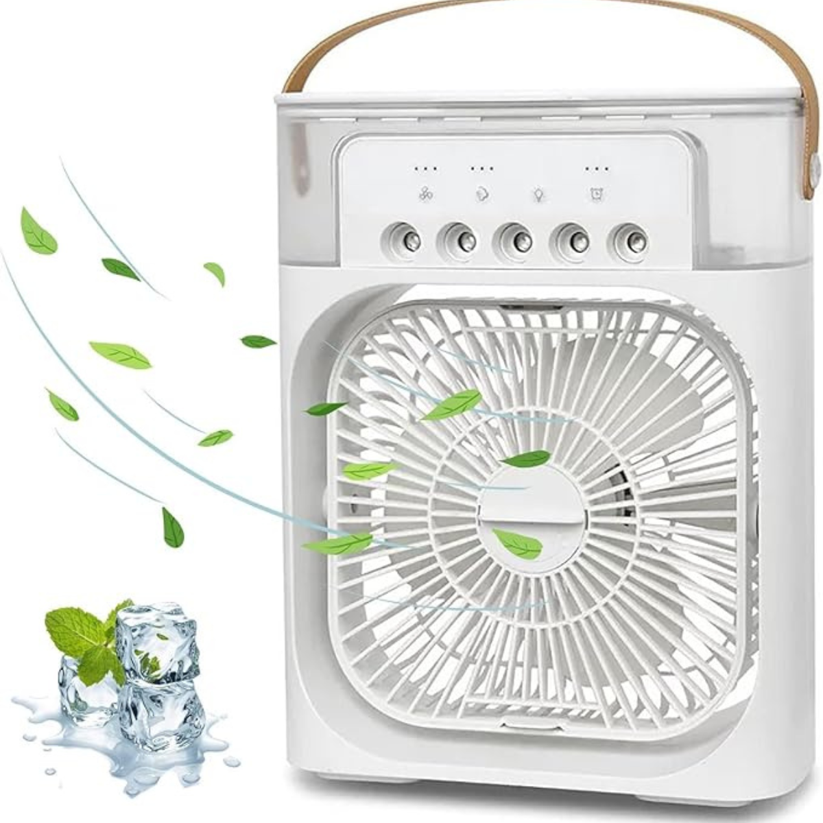 Ventilador   Humidificador  Aire 2 En 1