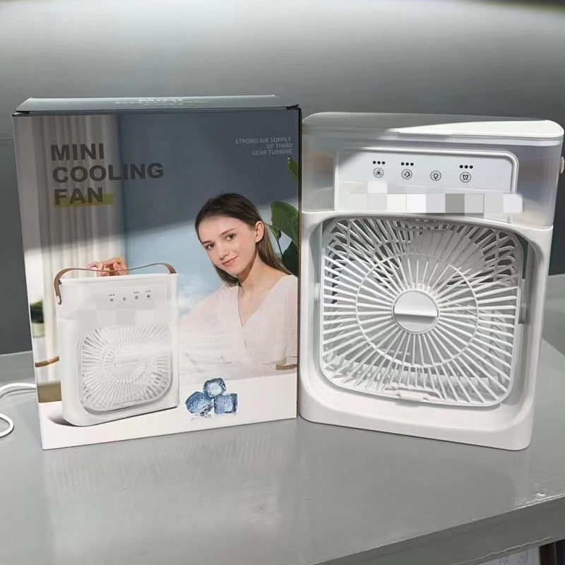 Ventilador   Humidificador  Aire 2 En 1