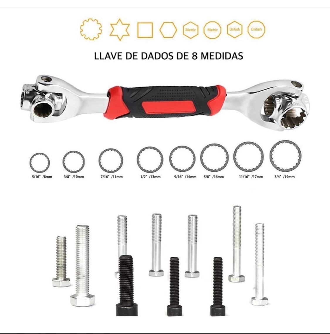 LLAVE MULTIFUNCIONAL 8 EN 1